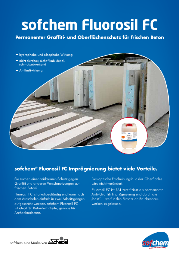 sofchem Fluorosil FC - Produktblatt