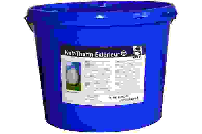 KefaTherm Exterieur - feuchtigkeitsregulierende Fassadenbeschichtung. Verhindert nachhaltig die erneute Bildung von Algen und Schimmelpilzen.