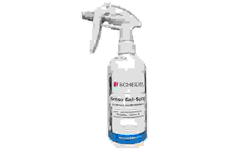 Scheidel Senso Gel-Spray Universal Graffitientferner - milder Graffitientferner in Gelform für Acrylglas, Kunststoffe, lackierte Flächen sowie auf 2K-Graffitischutzlacken.