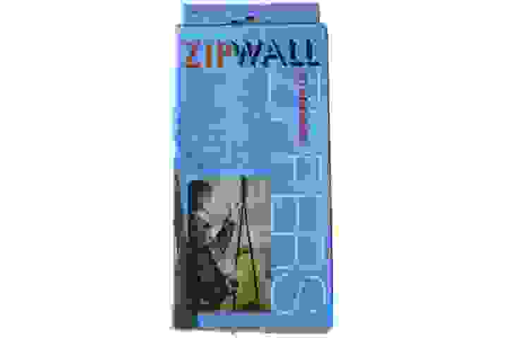 Die selbstklebenden ZipWall-Reissverschlüssen dienem dem schnell und bequemen Zugang in und aus der Folienabschottung.