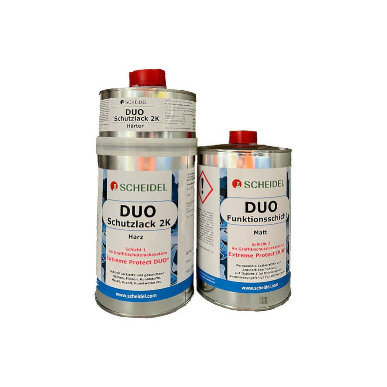 Scheidel Extreme Protect DUO Scheidel Extreme Protect DUO - permanentes Graffitischutzlack-System mit Antihaft-Funktionsschicht