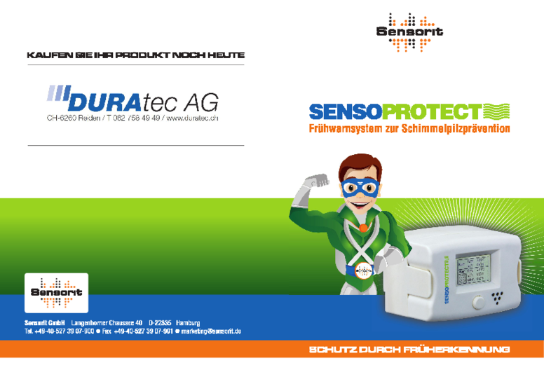 SensoProtect Premium - Flyer SensoProtect Premium - Flyer