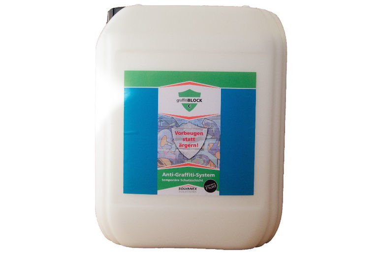Solvanex graffiti Block C Solvanex graffiti Block C - Protection temporaire sur base de cires à haute performance pour les supports absorbants, ne jaunit pas contrairement à de nombreux systèmes é base de cire.