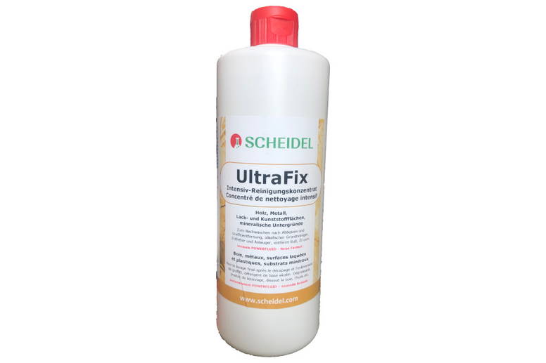 Scheidel UltraFix Intensiv-Reinigungskonzentrat - zum Nachwaschen bei Abbeizarbeiten bzw. bei der Graffiti-Entfernung