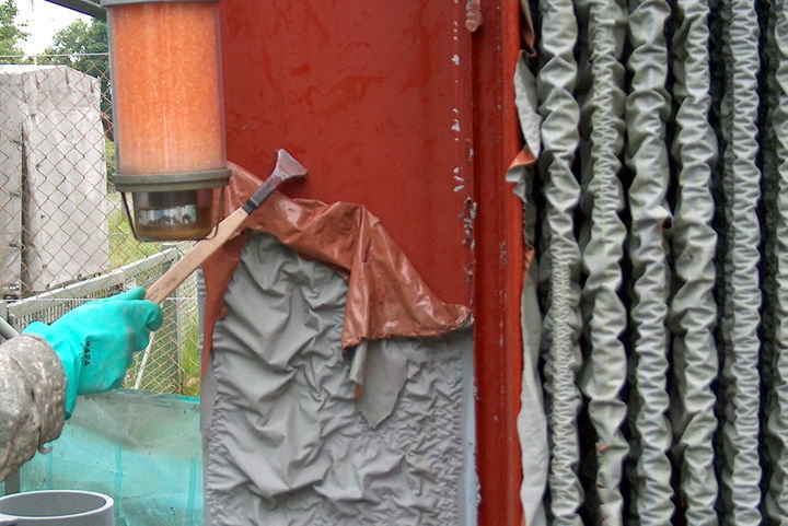 Entlackung Transformator mit Scheidel Oxystrip-Entlacker