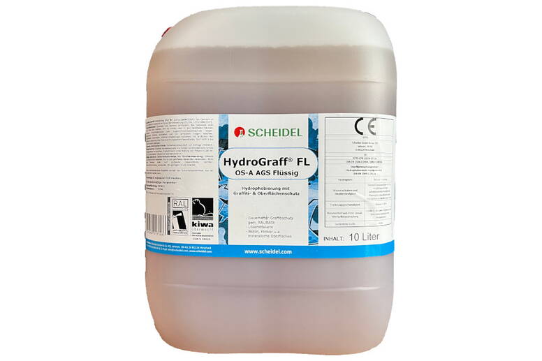 sofchem HydroGraff FL OS-A AGS Flüssig NEU: sofchem HydroGraff FL OS-A AGS Flüssig - innovative Hydrophobierung mit permanentem Graffitischutz in einem Produkt!