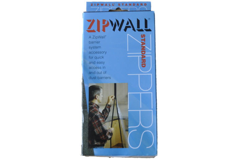 Die selbstklebenden ZipWall-Reissverschlüssen dienem dem schnell und bequemen Zugang in und aus der Folienabschottung.